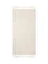 CAPAO white stole 180x85 cm 100% cashmere