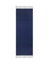 LIVIERO blue stole 210x75 cm 100% cashmere