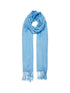 ARAMANAI light blue stole 210x75 cm 100% cashmere