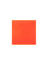 MONTEVERDE orange bandana 56x56 cm 100% cashmere